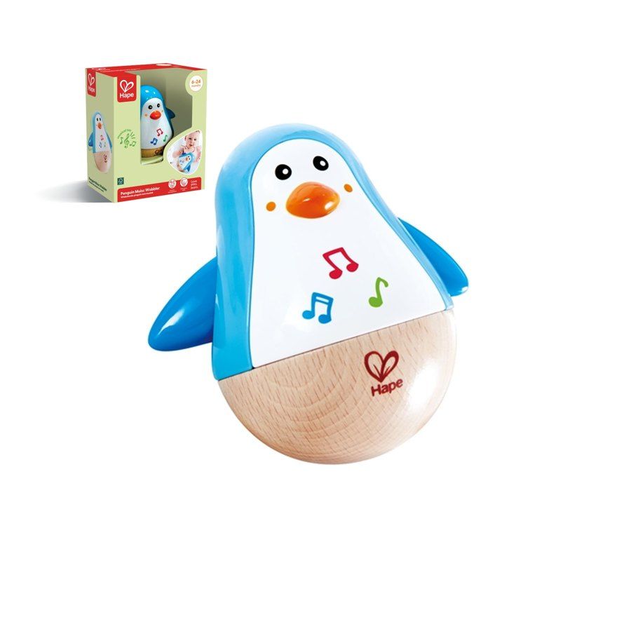 Culbuto musical en bois