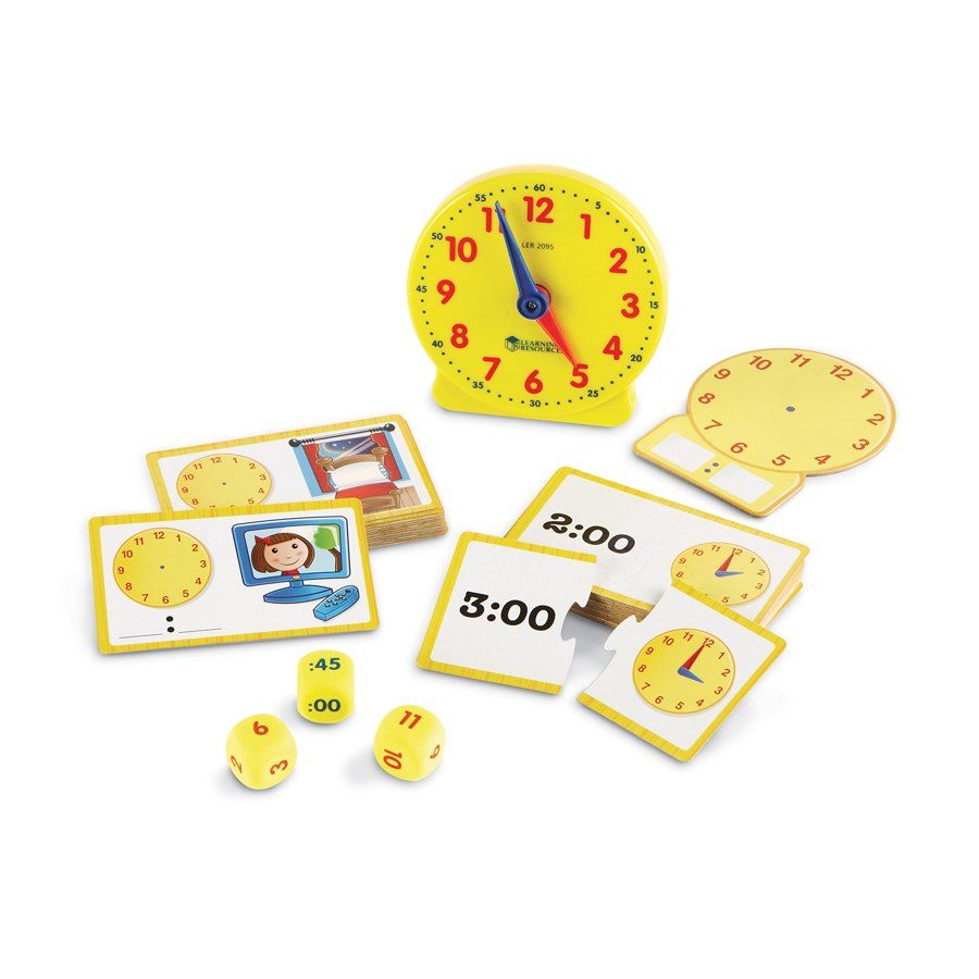 Horloge d'apprentissage de l'heure