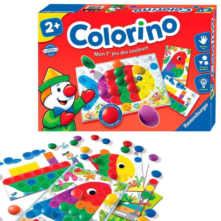 Jeu d'association des couleurs