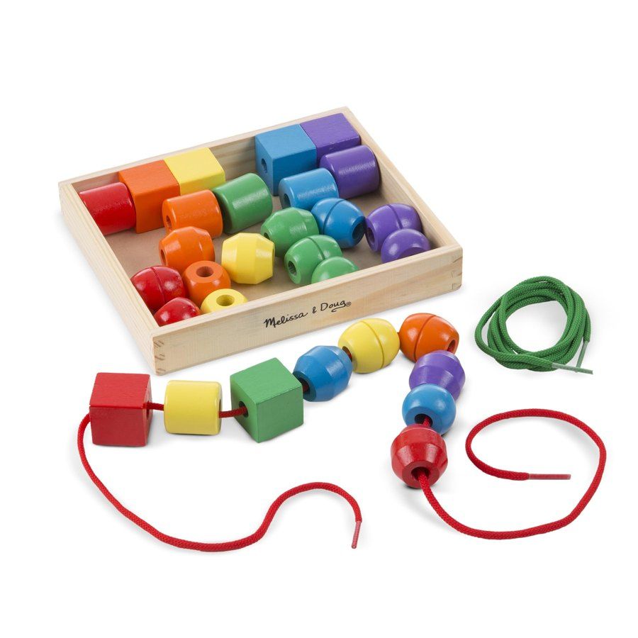 Jeu de lacets en bois