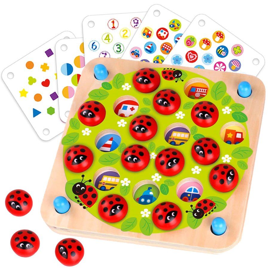 Jeu de mémoire coccinelles