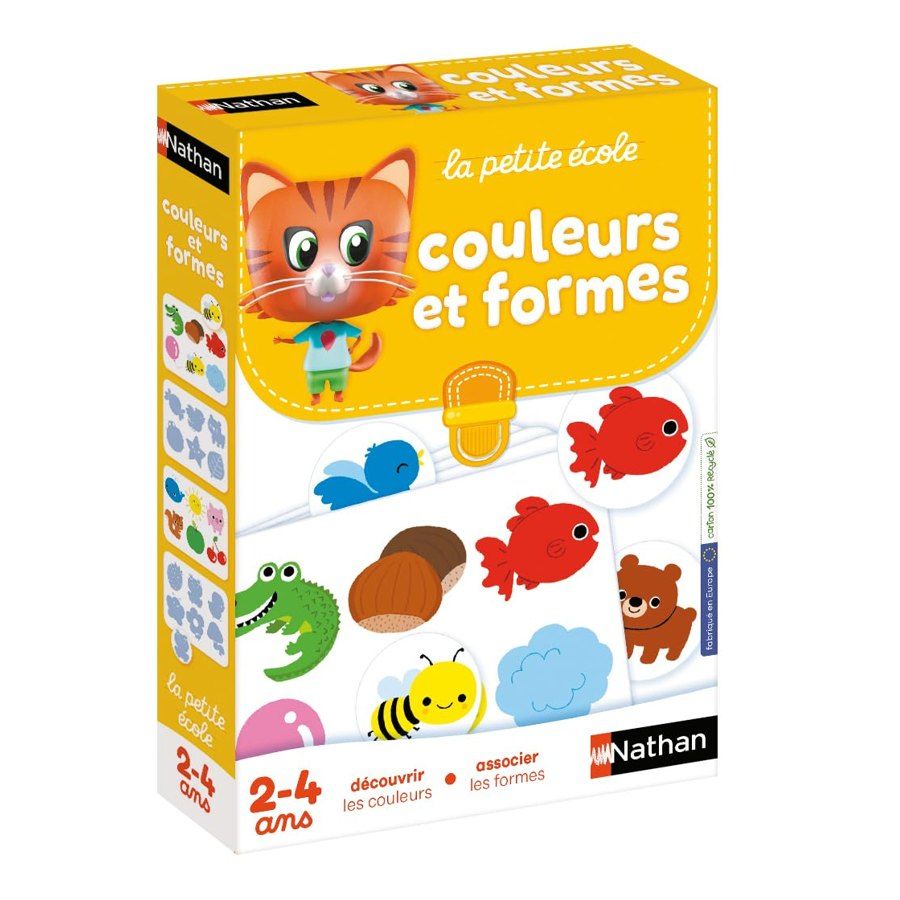 Jeu des couleurs et formes