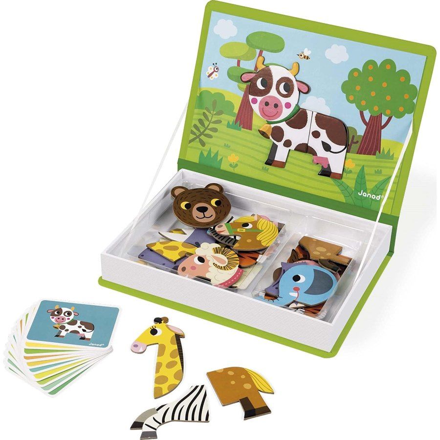 Livre magnétique des animaux