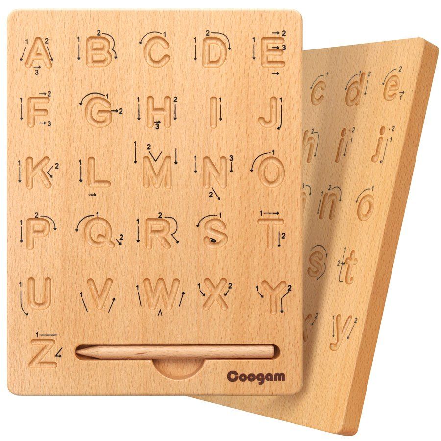Planche de tracé des lettres