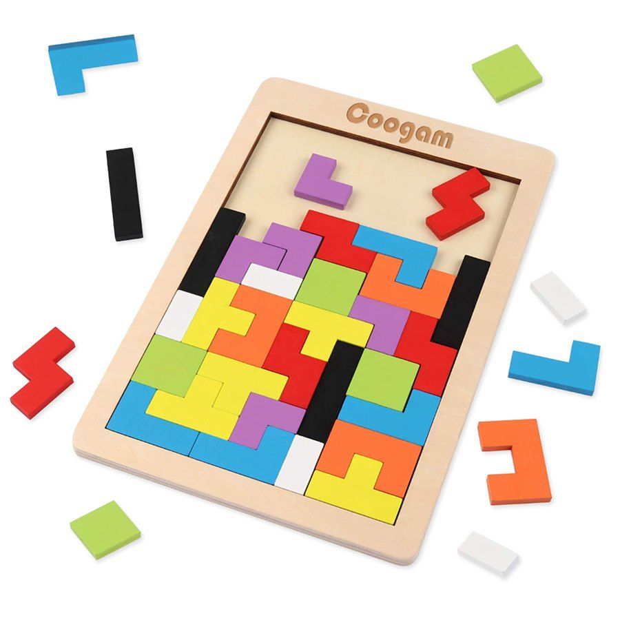 Puzzle tangram en bois