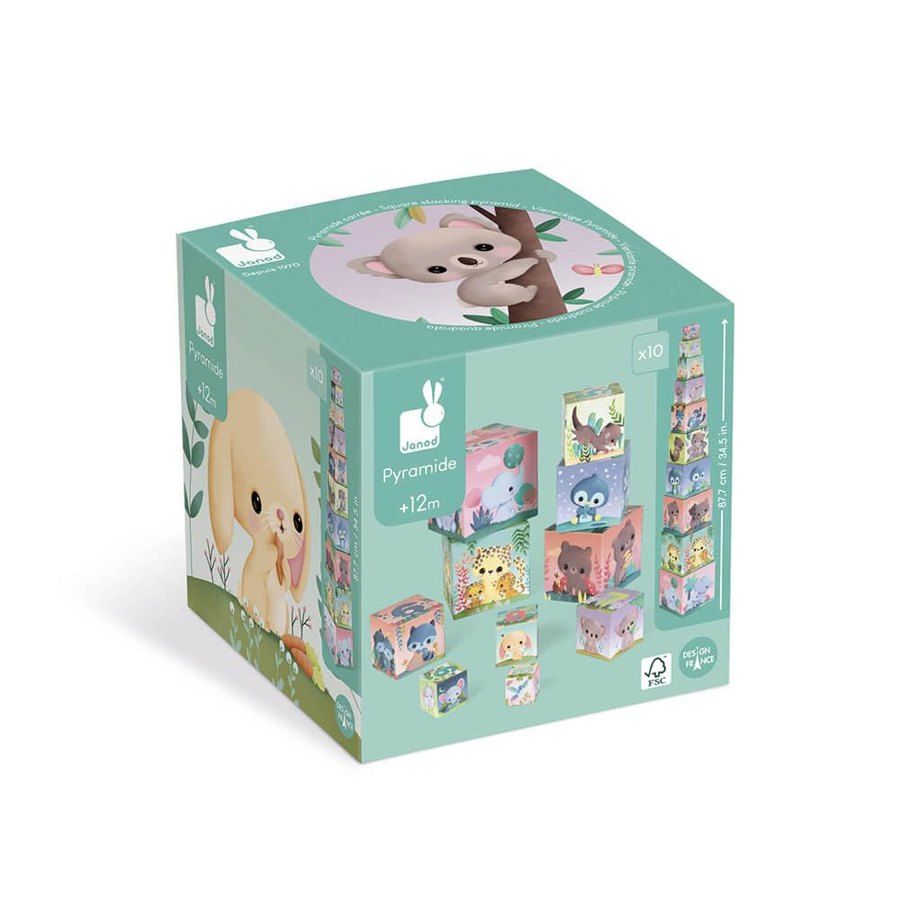 Pyramide carrée des animaux
